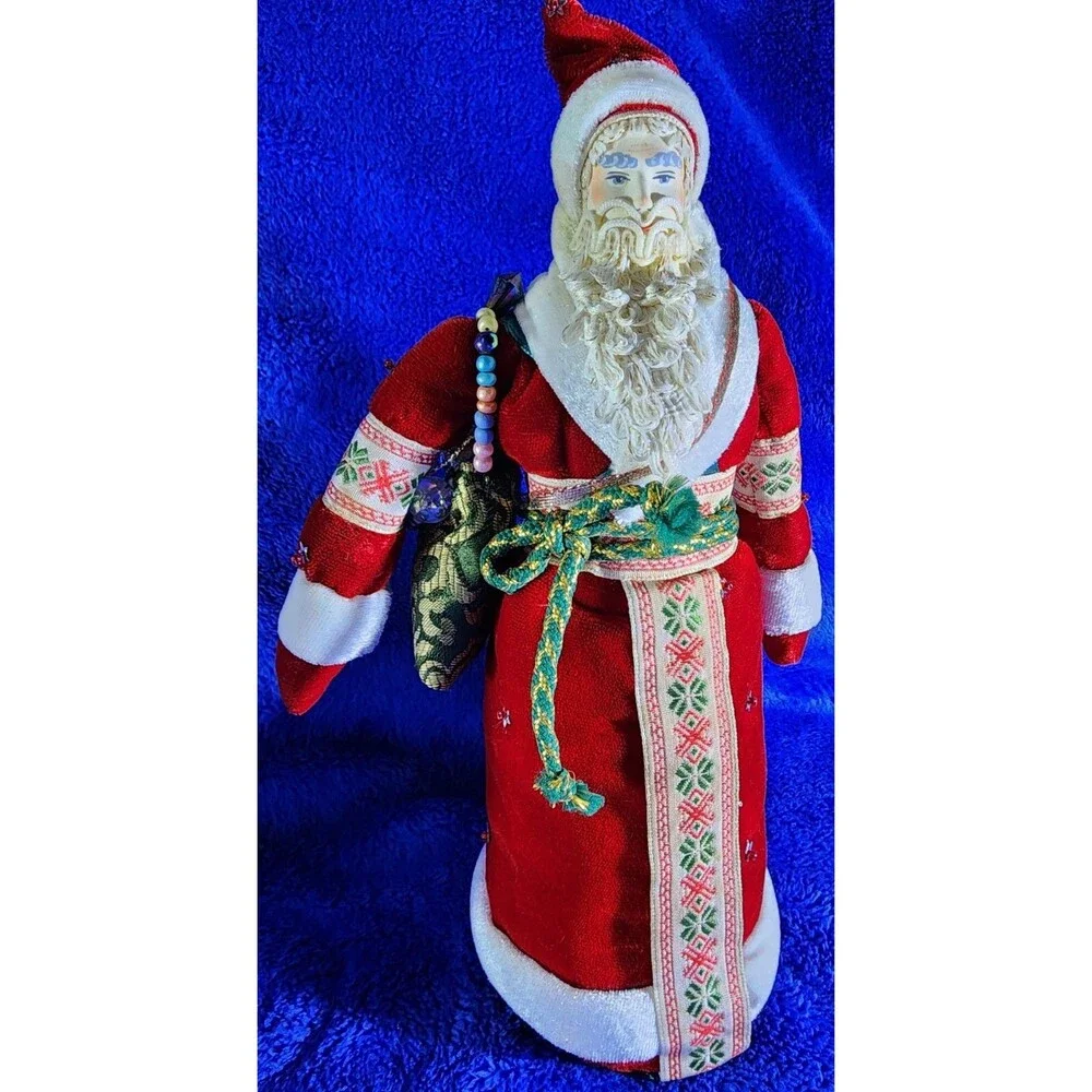 Vintage Russian Christmas~D'yed Moroz “Father Frost” & Snegurochka “Snow Maiden”